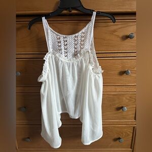 Vintage Havana Womens Crochet S/M Cami Top Ethereal Anglecore Balletcore Fairy